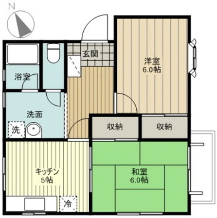 パークビレッジの物件間取画像